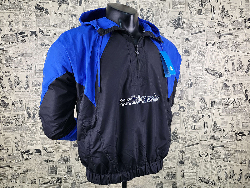 Corta Vento Adidas - Azul/Preto