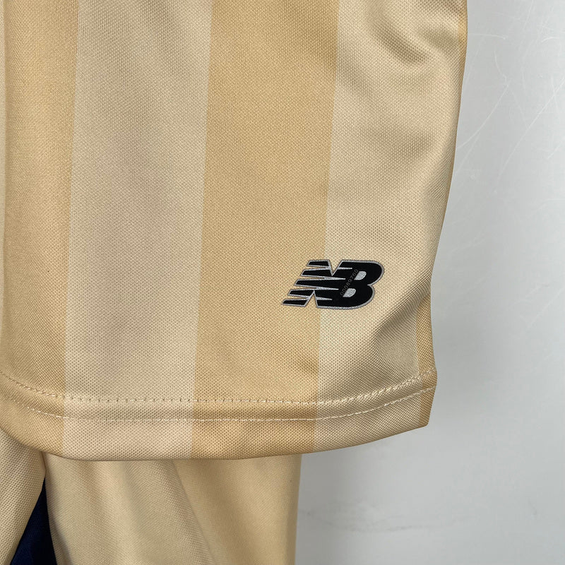 Kit Infantil FC Porto 23/24 New Balance - Dourado | Futmantos