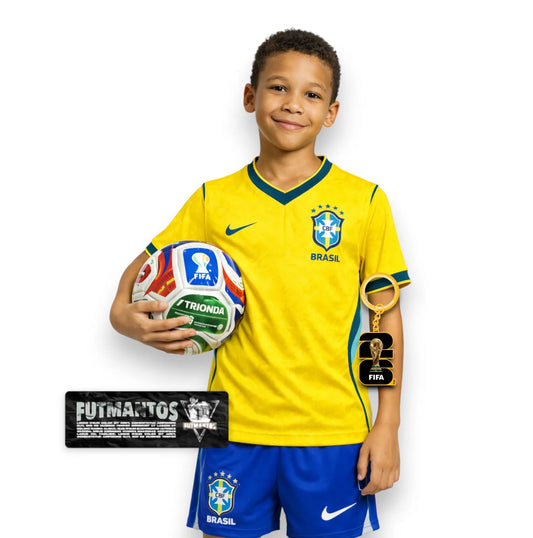 Kit Infantil Brasil 2026/27 | FutMantos