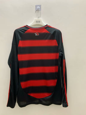Camisa Flamengo 25/26 Com patrocínios - Manga Longa # Patch Super Mundial