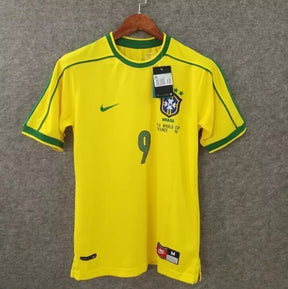 Camisa Brasil 1998 - Ronaldo #9 | Futmantos