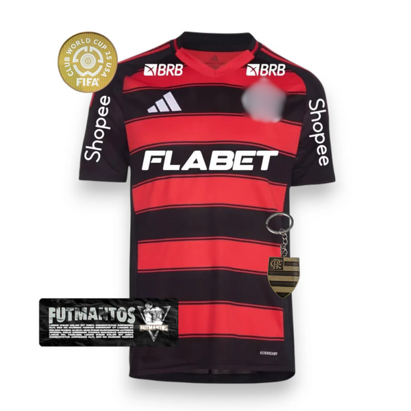 Camisa CRF I 25/26 - Super Mundial - Com Patrocínios | Futmantos