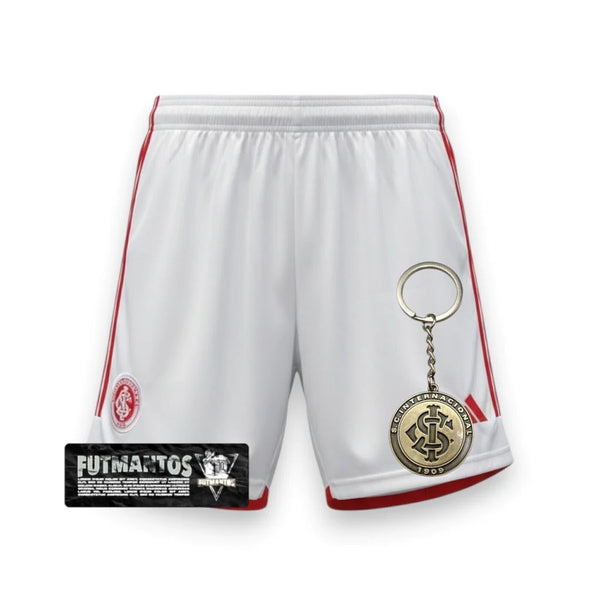 Calção Internacional Branco | FutMantos