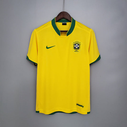 Camisa Seleção Brasileira Retrô 2006 Amarela - | Futmantos