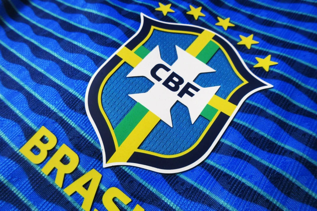 Camisa Brasil azul II - 24/25 - Versão Jogador