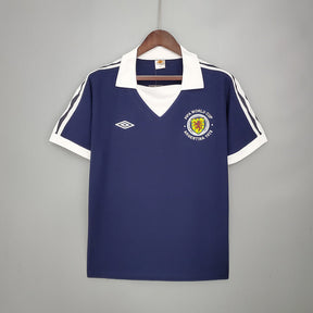 Camisa Escócia Retrô 1978 Azul - | Futmantos