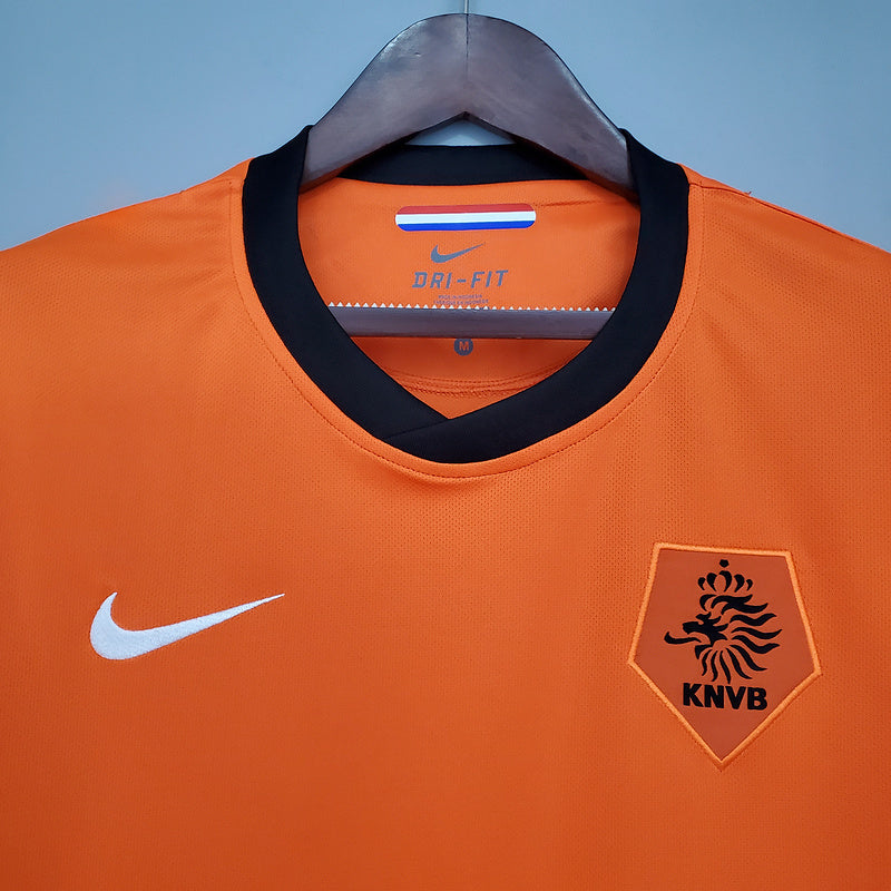 Camisa Holanda Retrô 2010 Laranja - | Futmantos