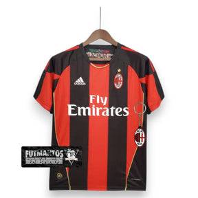 Camisa Milan Retrô 2010/2011 Vermelha e Preta - Adidas | Futmantos