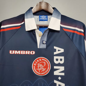 Camisa Ajax Retrô 1997/1998 Azul - | Futmantos