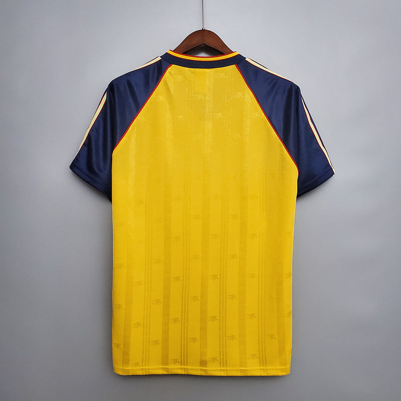 Camisa Arsenal Retrô 1988/1989 Amarela - | Futmantos