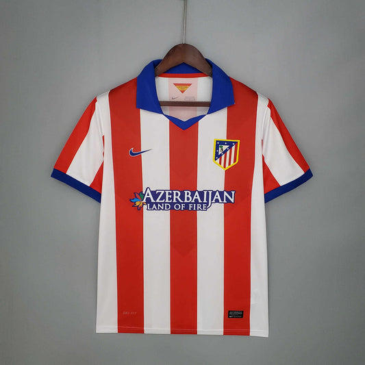Camisa Atlético de Madrid Retrô 2014/2015 Branca e Vermelha - | Futmantos