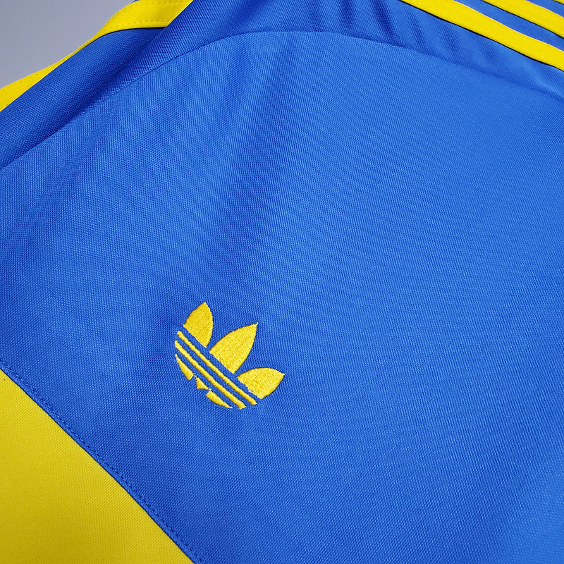 Camisa Boca Juniors Retrô 1981 Azul e Amarela - | Futmantos