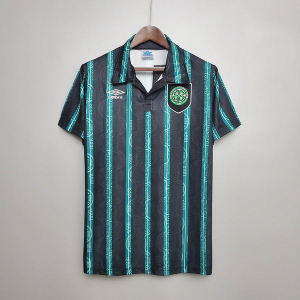 Camisa Celtic Retrô 1992/1993 Preta e Verde - | Futmantos