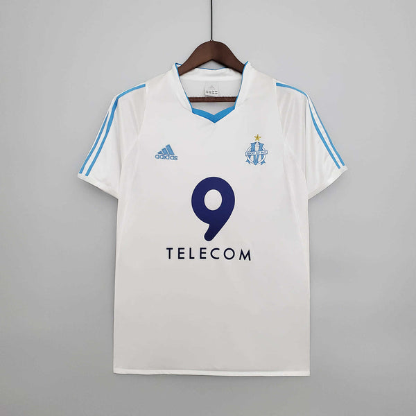 Camisa Marseille Retrô 2002/2003 Branca - | Futmantos
