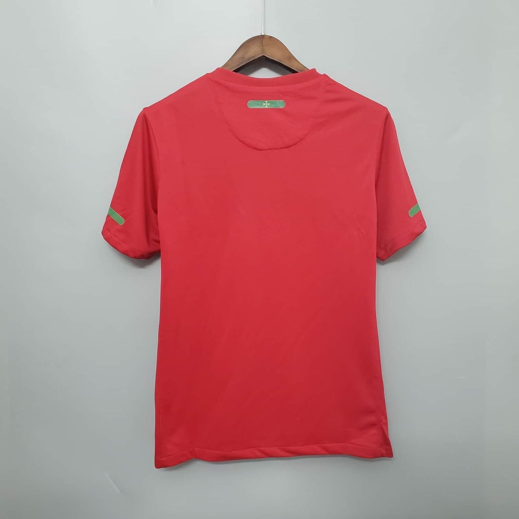 Camisa Portugal Retrô 2010 Vermelha e Verde - | Futmantos