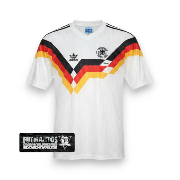 [TAM 2GG] Camisa Alemanha 1990 - Matthäus #10 | FutMantos