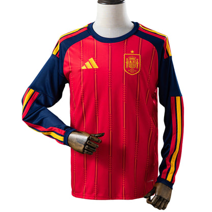 Camisa Espanha I 2026/27 - Manga Longa | Futmantos