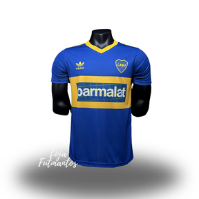 Camisa Boca Juniors Retro 1992 - Azul | Futmantos | Futmantos