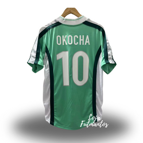 Camisa Nigéria 1998 - Okocha #10 | Futmantos