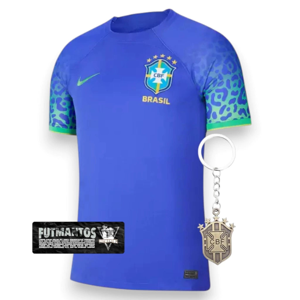 Camisa Brasil 2022 - Torcedor Azul | Futmantos