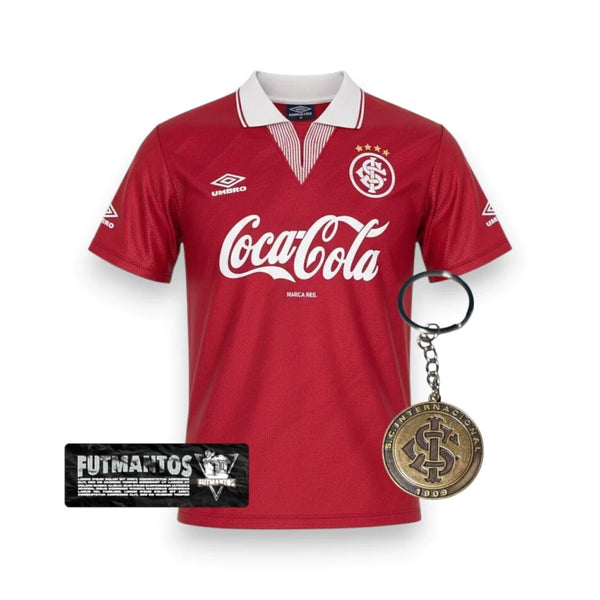 Camisa Internacional Retrô- 92 Coca-Cola | FutMantos