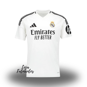Camisa Real Madrid 24/25 - Mbappé #9 | Futmantos