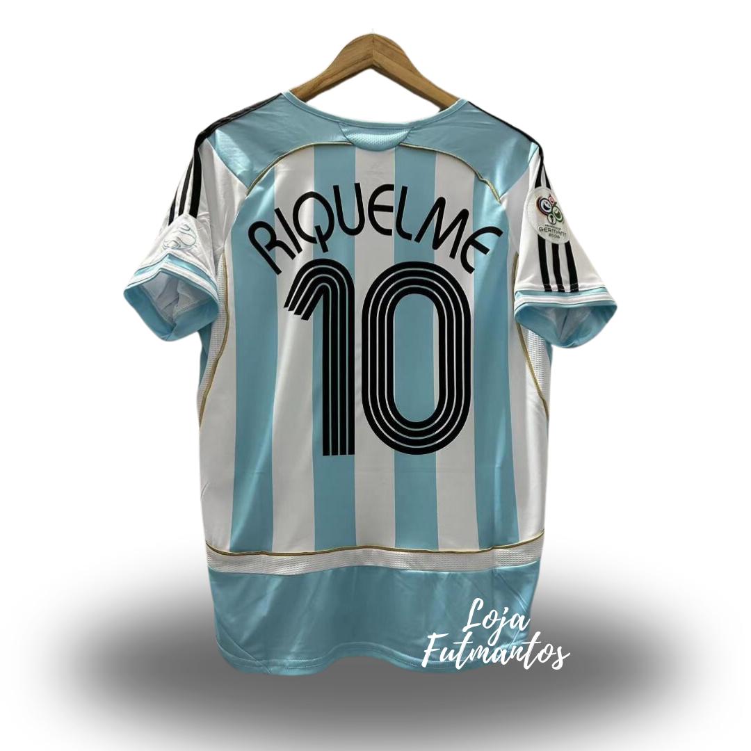 Camisa Argentina 2006 - Riquelme #10 | Futmantos