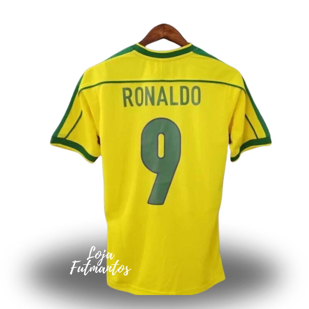 Camisa Brasil 1998 - Remake | Futmantos