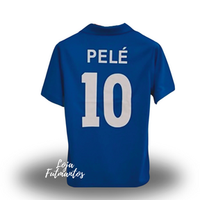 Camisa Brasil II 1957 - Lendária Pelé #10 | Futmantos