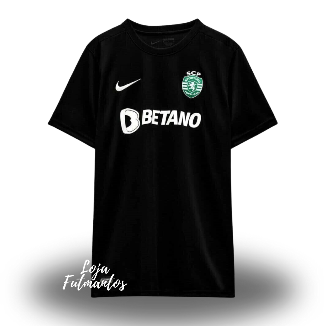 Camisa Sporting IV 23/24 - Preta | Futmantos