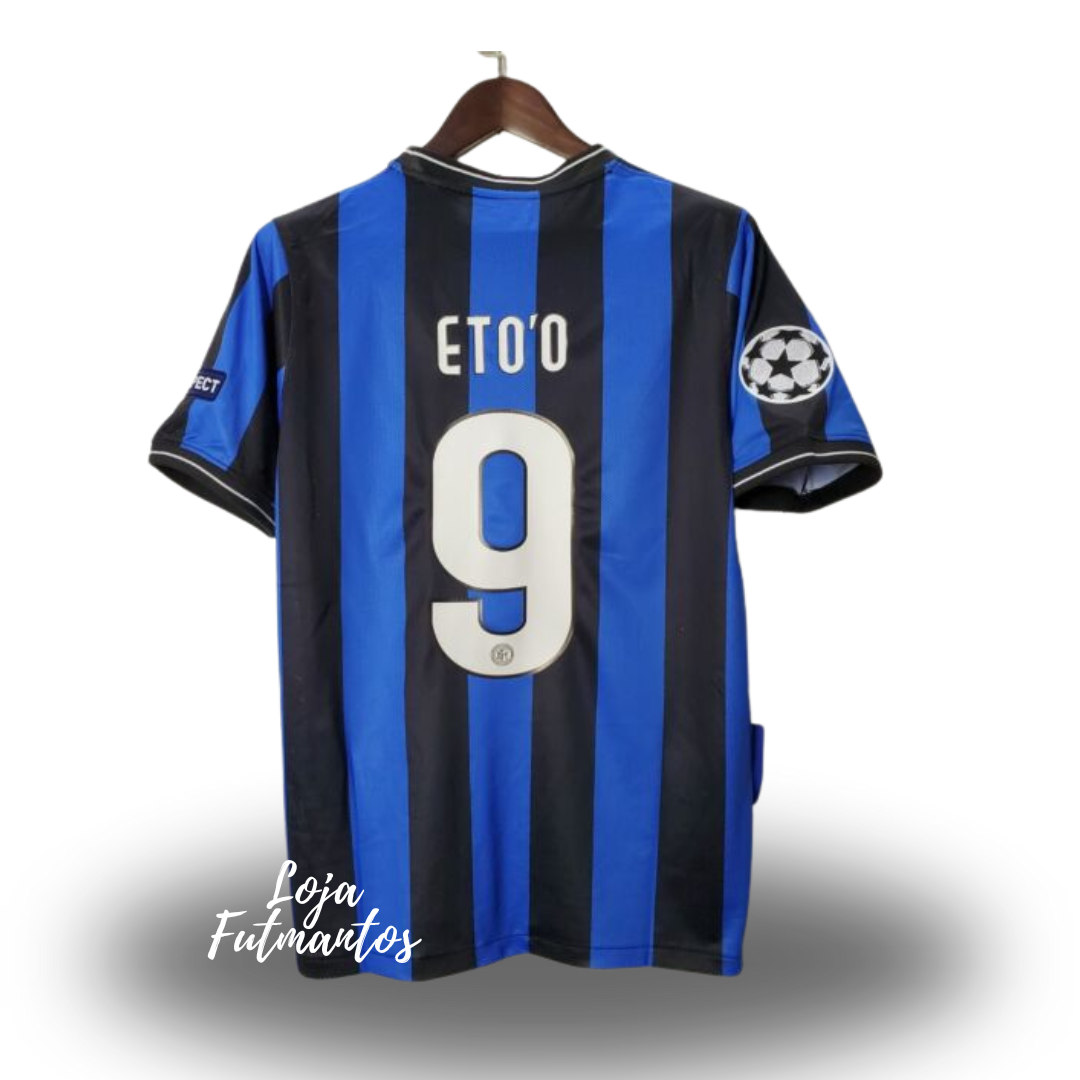 Camisa Inter de Milão 2010 - Eto´o #9 | Futmantos