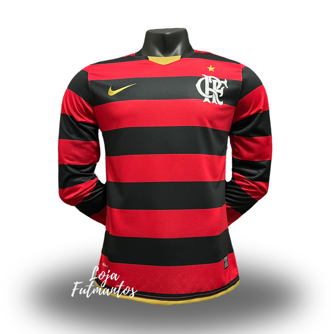 Camisa Flamengo 2008/09 Nike - Manga Longa | Futmantos