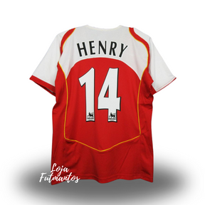 Camisa Arsenal 2004/2005 - Henry #14 | Futmantos