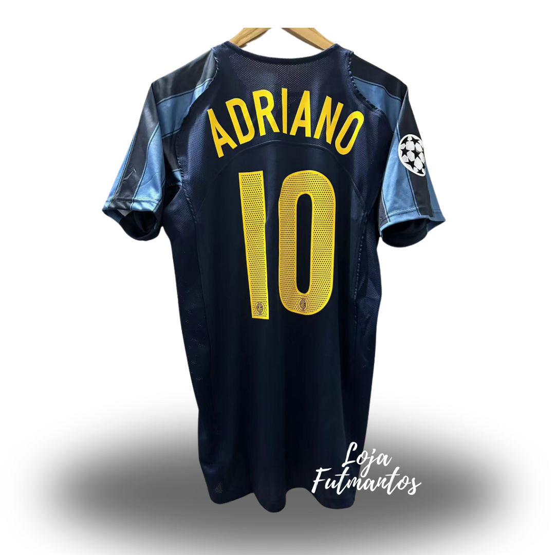 Camisa Inter de Milão 2004/05 - Adriano Imperador #10 | Futmantos