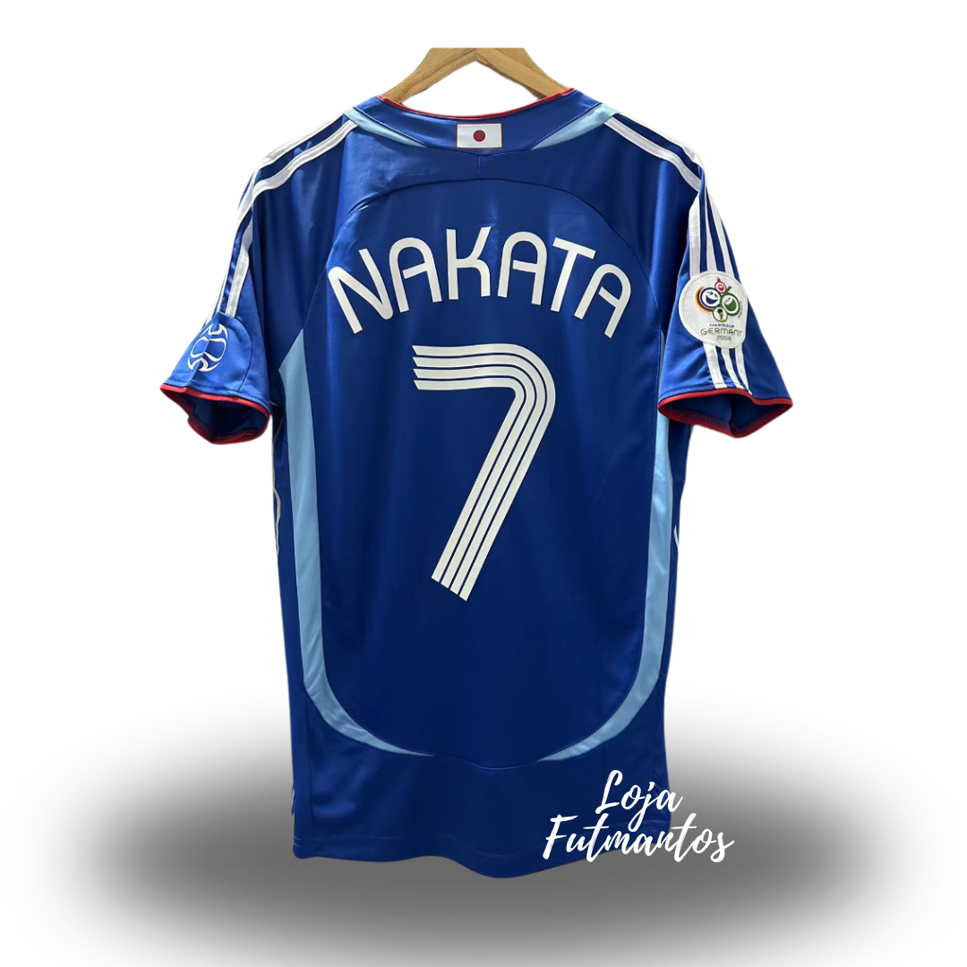 Camisa Japão 2006 - Nakata #7 | Futmantos