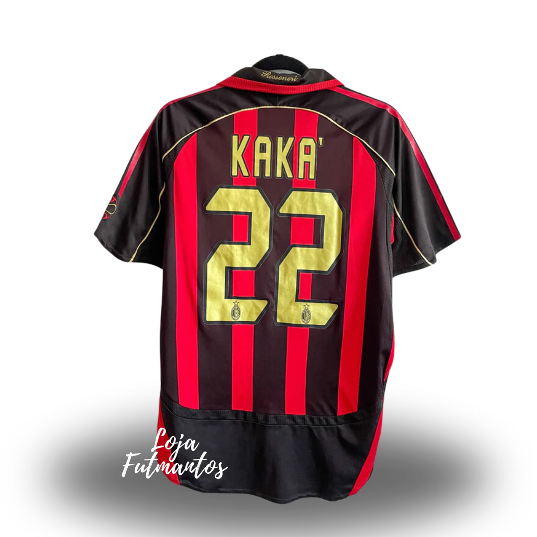 Camisa Retrô Milan 2006/2007 - Kaká #22 | Futmantos