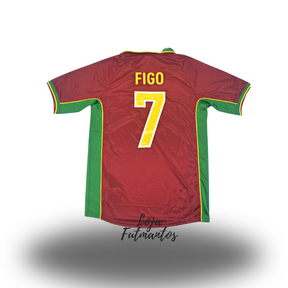 Camisa Portugal 1998 - Figo #7 | Futmantos