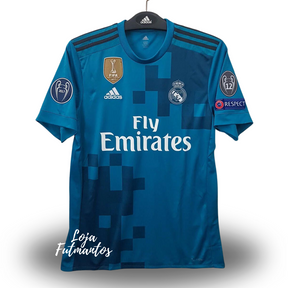 Camisa Real Madrid 2017 azul - Ronaldo #7 | Futmantos