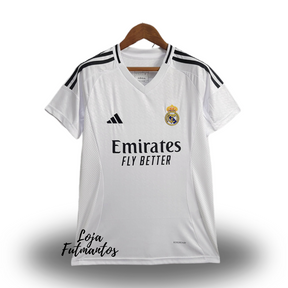 Camisa Real Madrid 24/25 - Feminina | Futmantos