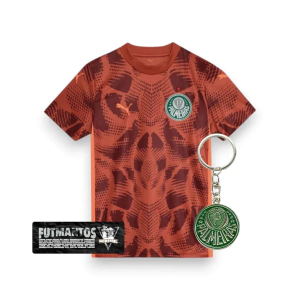 Camisa Palmeiras SportingBet Vermelha Goleiro 25/26 | FutMantos