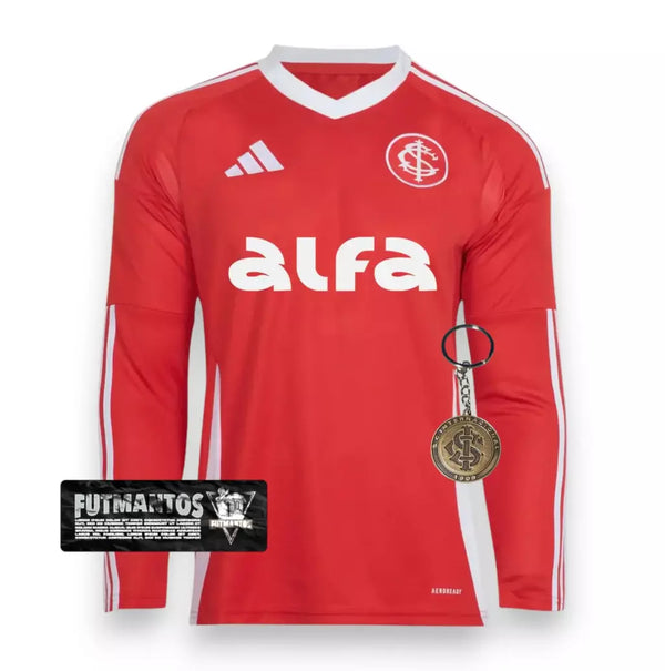 Camisa Internacional 25/26 Manga Longa- ALFA Patch Libertadores A. PATRICK #10