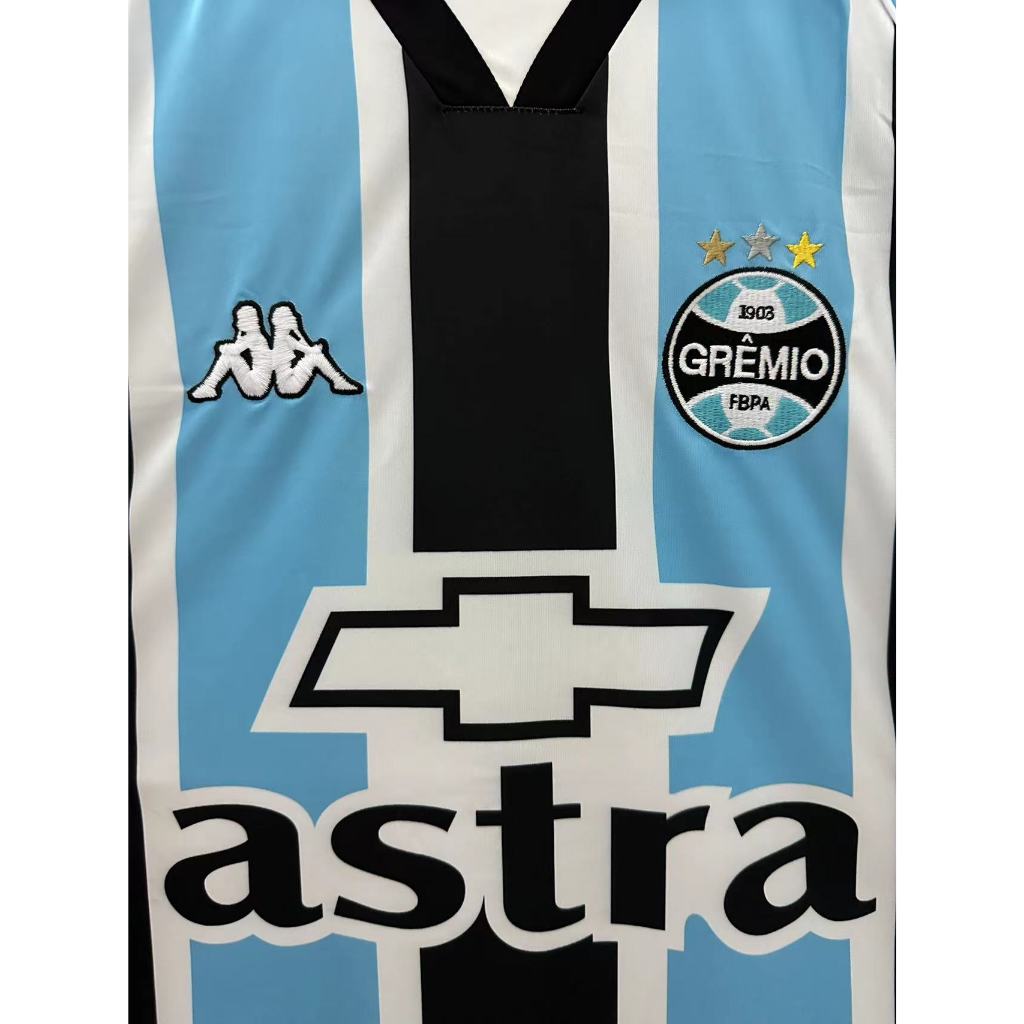 Camisa Grêmio 2000/01 - Ronaldinho #10 | Futmantos