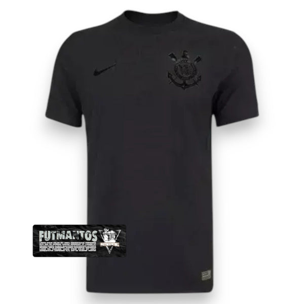 Camisa Corinthians 25/26 All Black - Jogador | FutMantos