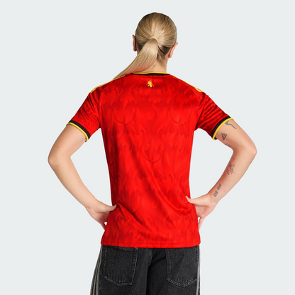 Camisa Bélgica l 2026/27 Torcedor Feminina | FutMantos
