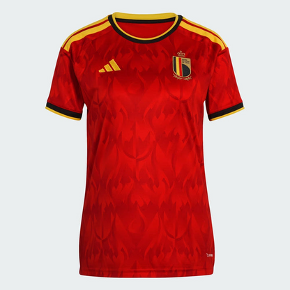 Camisa Bélgica l 2026/27 Torcedor Feminina | FutMantos
