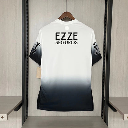 Camisa Corinthians l 24/25 Masculina Com Patrocínios | Futmantos