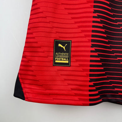Camisa Milan I 23/24 - Vermelha  | Futmantos