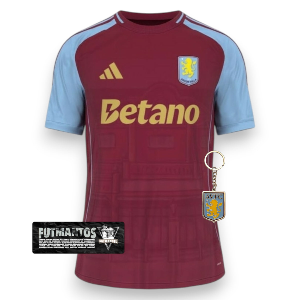 Camisa Aston Villa I 25/26 Adidas | FutMantos