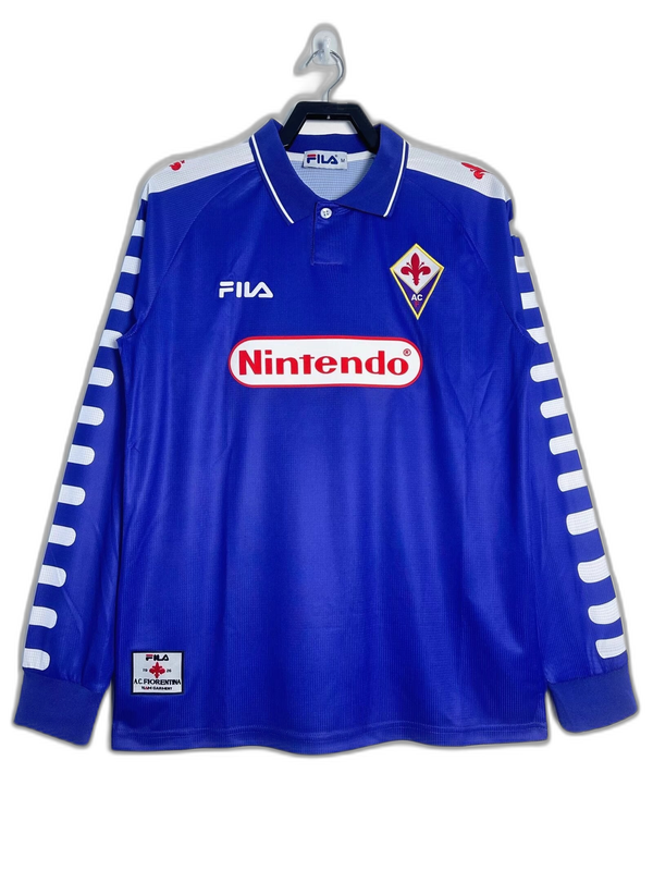 Camisa Fiorentina 98/99 I Home - Versão Retrô Manga Longa