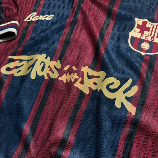 Camisa Barcelona Ed Especial - Cactus Jack Trevis Scott - Versão jogador | FutMantos